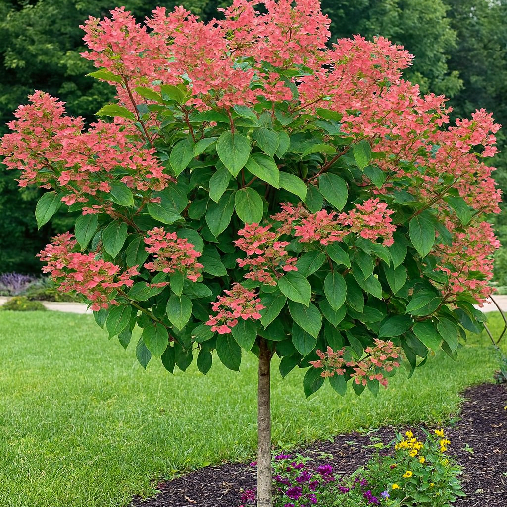 Hydrangea Tree ‘Quick Fire’ | Early-Blooming Panicle Hydrangea ...